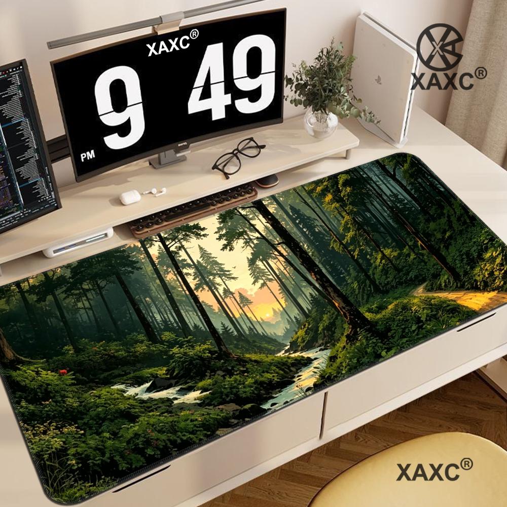 Forest Escape XXL Mouse Pad Tr - Desk Setup Natural recension och pris