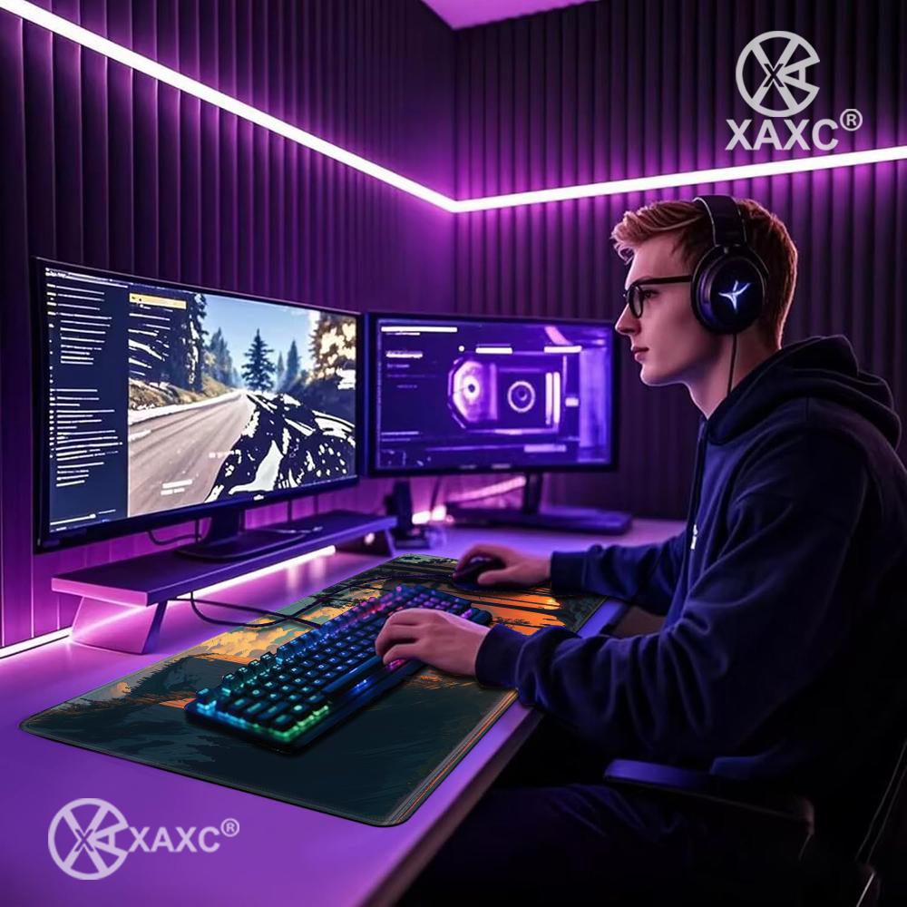 Forest Escape XXL Mouse Pad Tr - Desk Setup Natural recension och pris