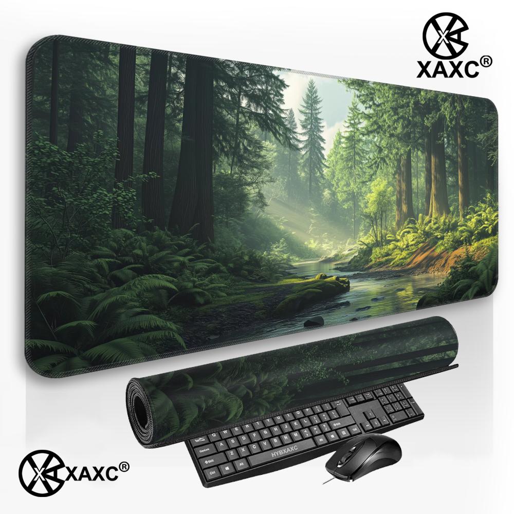Forest Escape XXL Mouse Pad Tr - Desk Setup Natural recension och pris