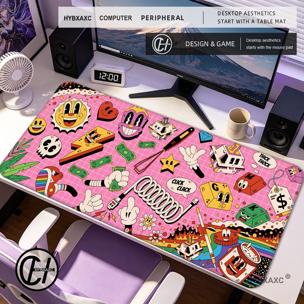 HYBXAXC Graffiti Mausepad Rug  - Desk Setup Diy recension och pris