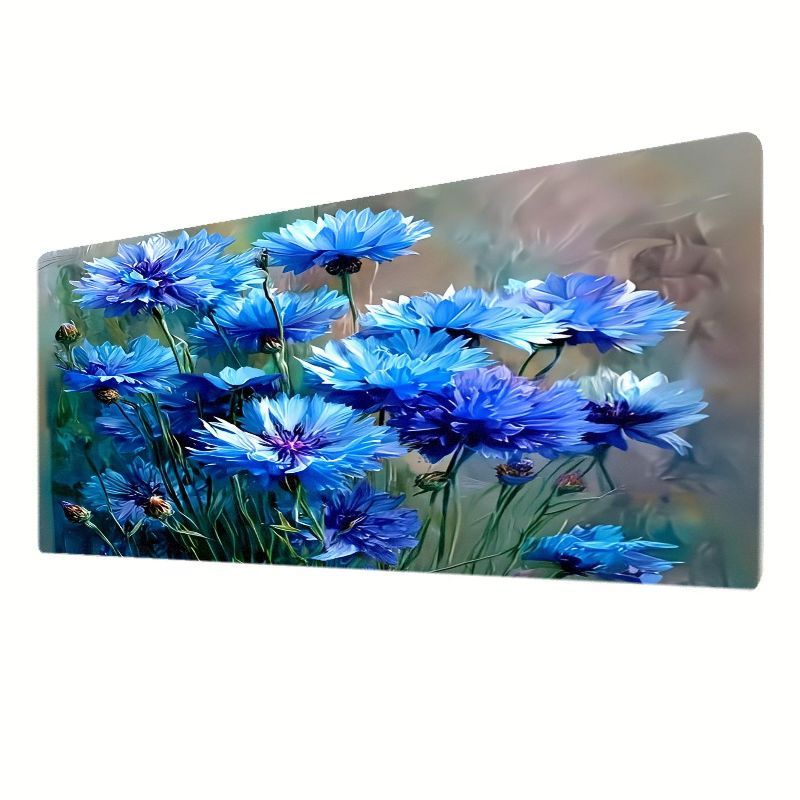 Brand Blue Cornflower Mouse Pa - Desk Setup Natural recension och pris