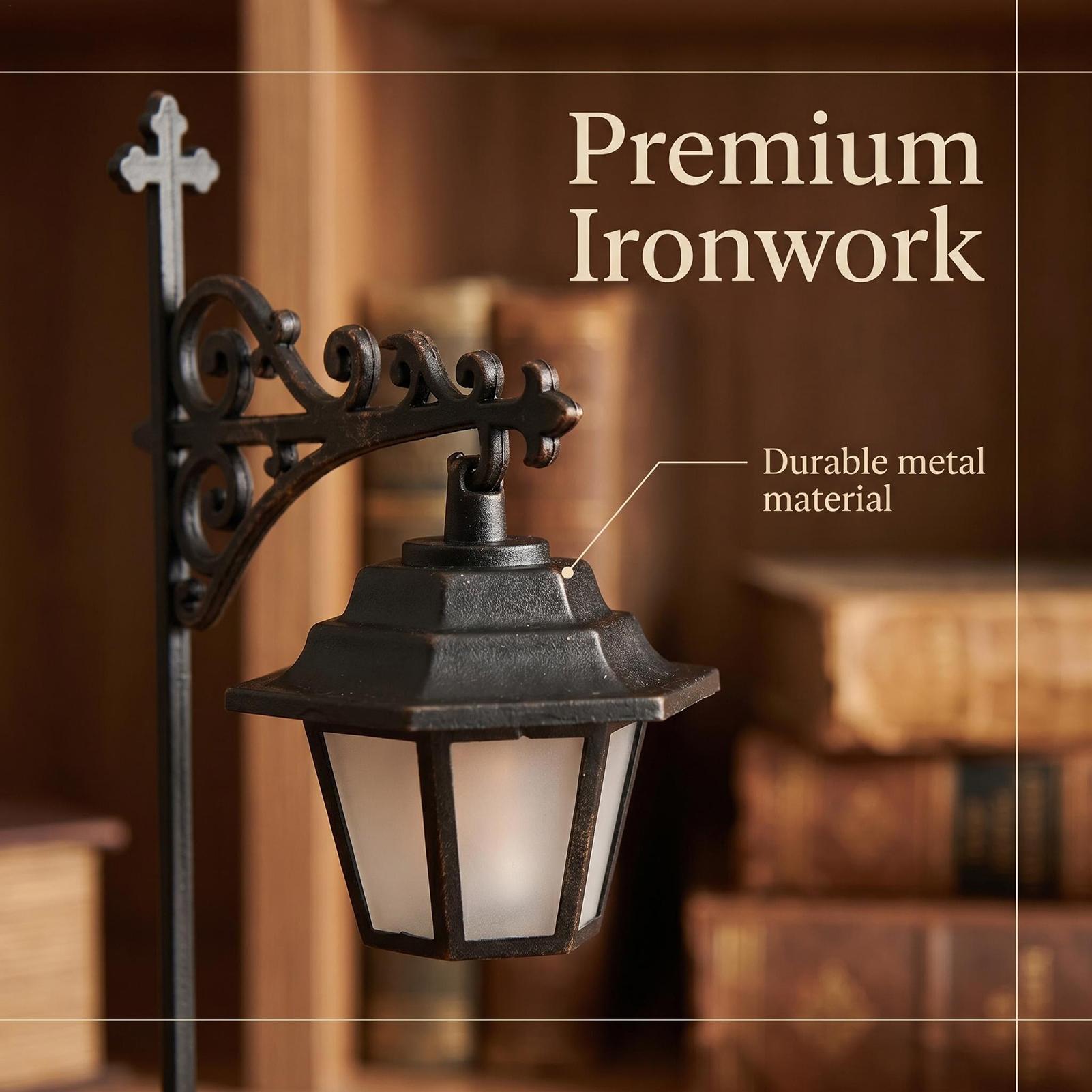 LED Warm Lantern Decorative Bo - Desk Setup Vintage recension och pris