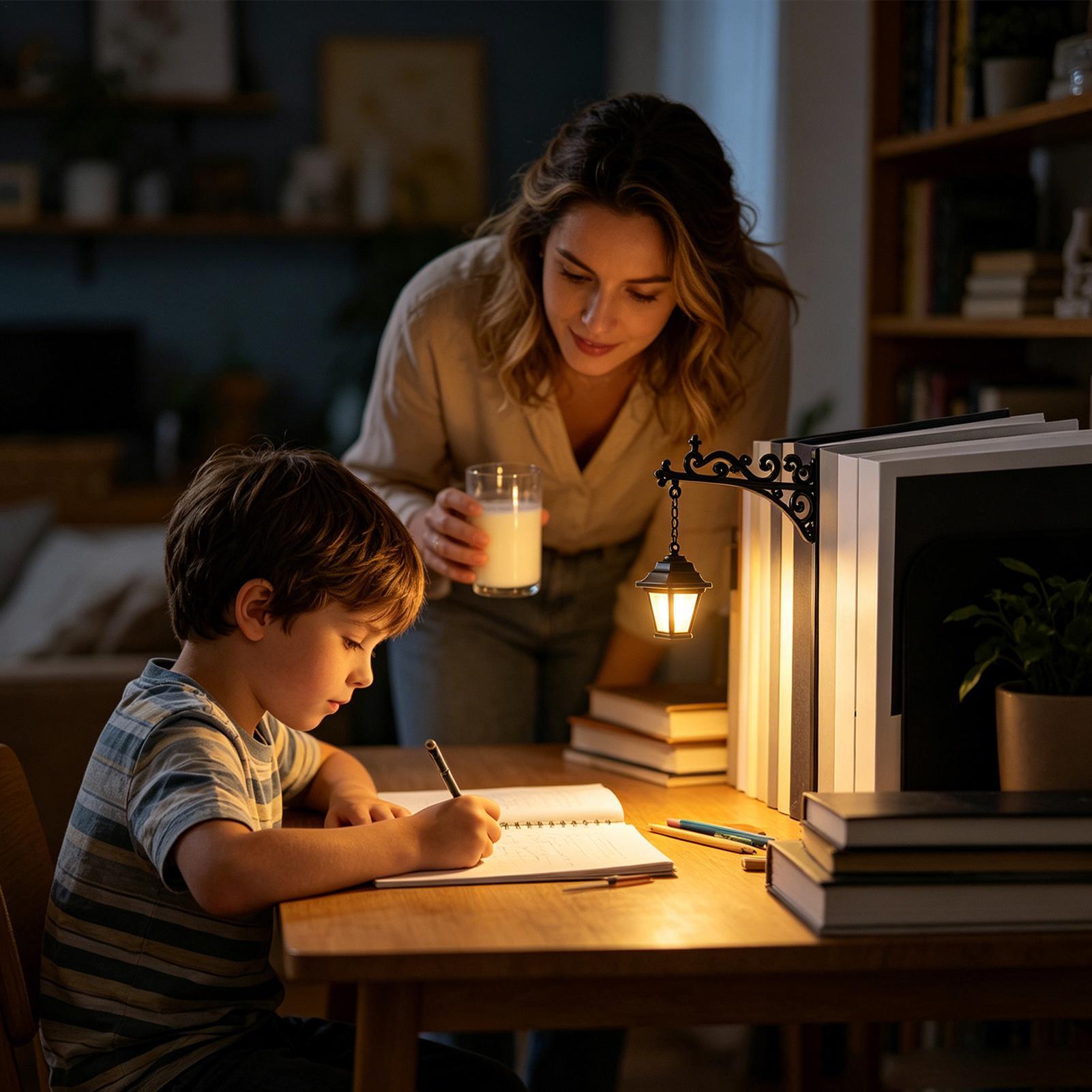 LED Warm Lantern Decorative Bo - Desk Setup Vintage recension och pris