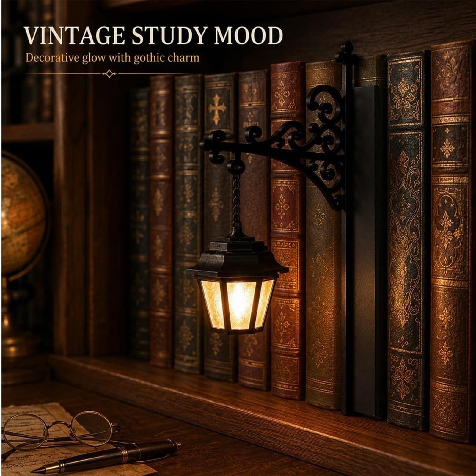 LED Warm Lantern Decorative Bo - Desk Setup Vintage recension och pris