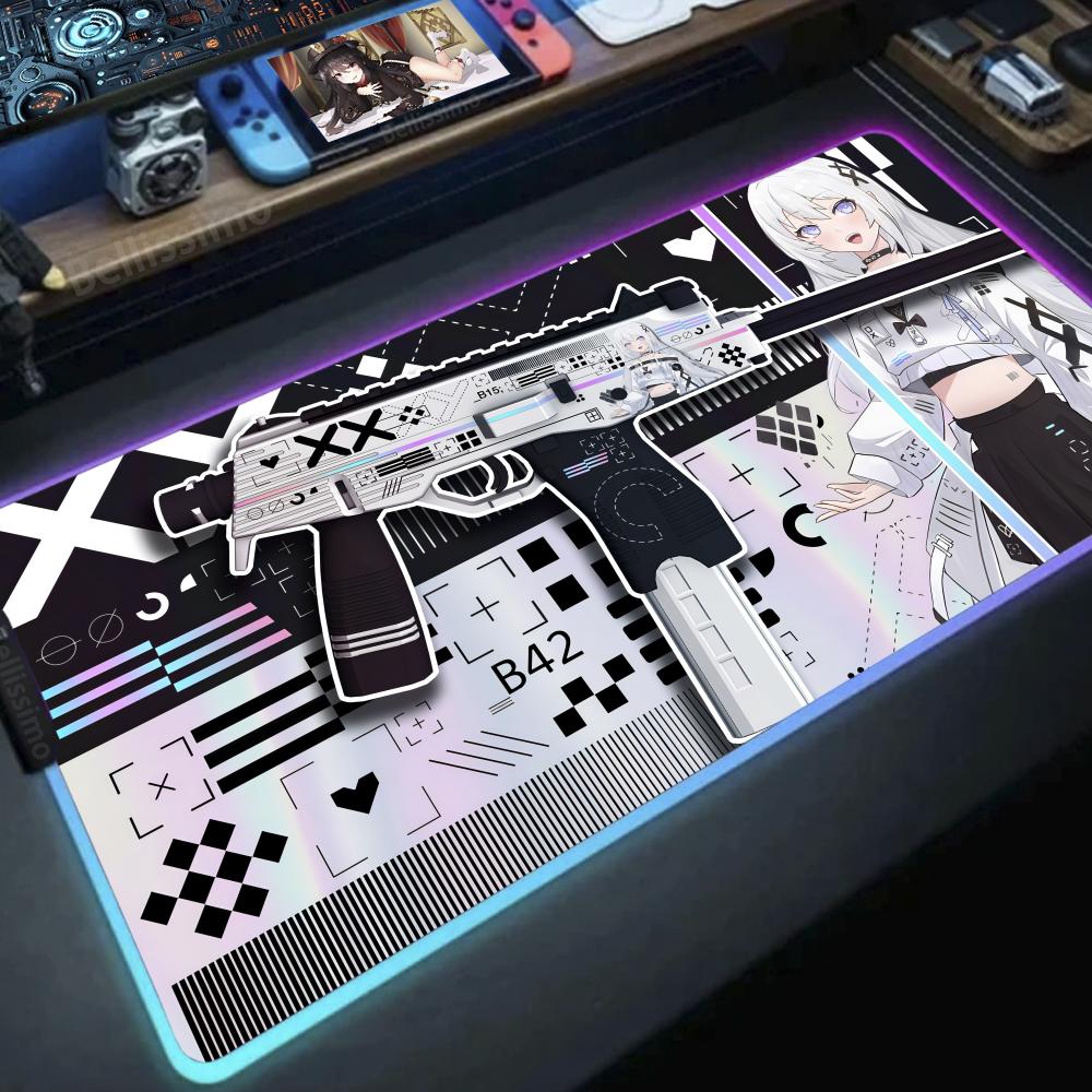 Girl with a gun Anime DIY game - Desk Setup Diy recension och pris