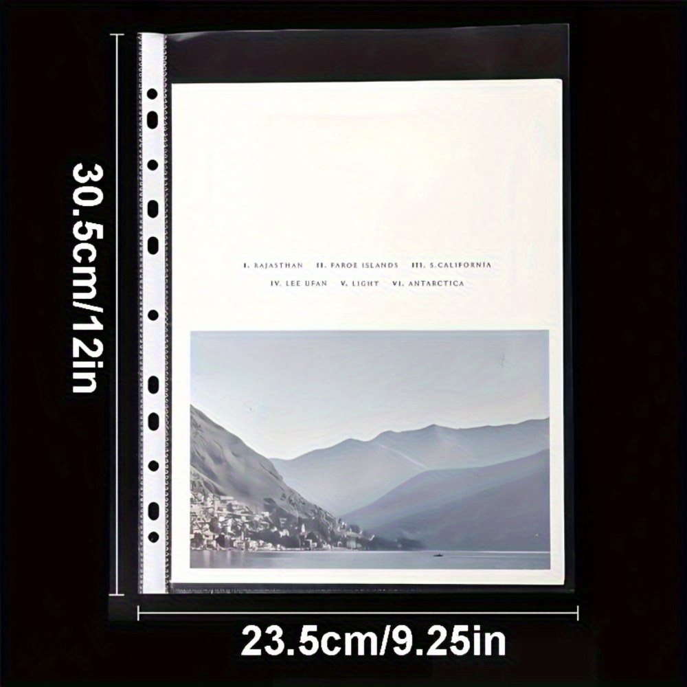 50 A4 Transparent Plastic Fold - Ring Binder Box recension och pris