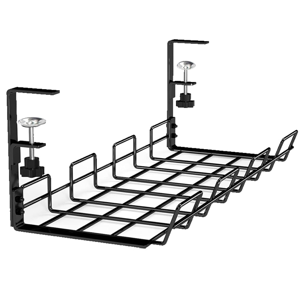 Cable Management Box Under Des - Desk Setup Shelf recension och pris