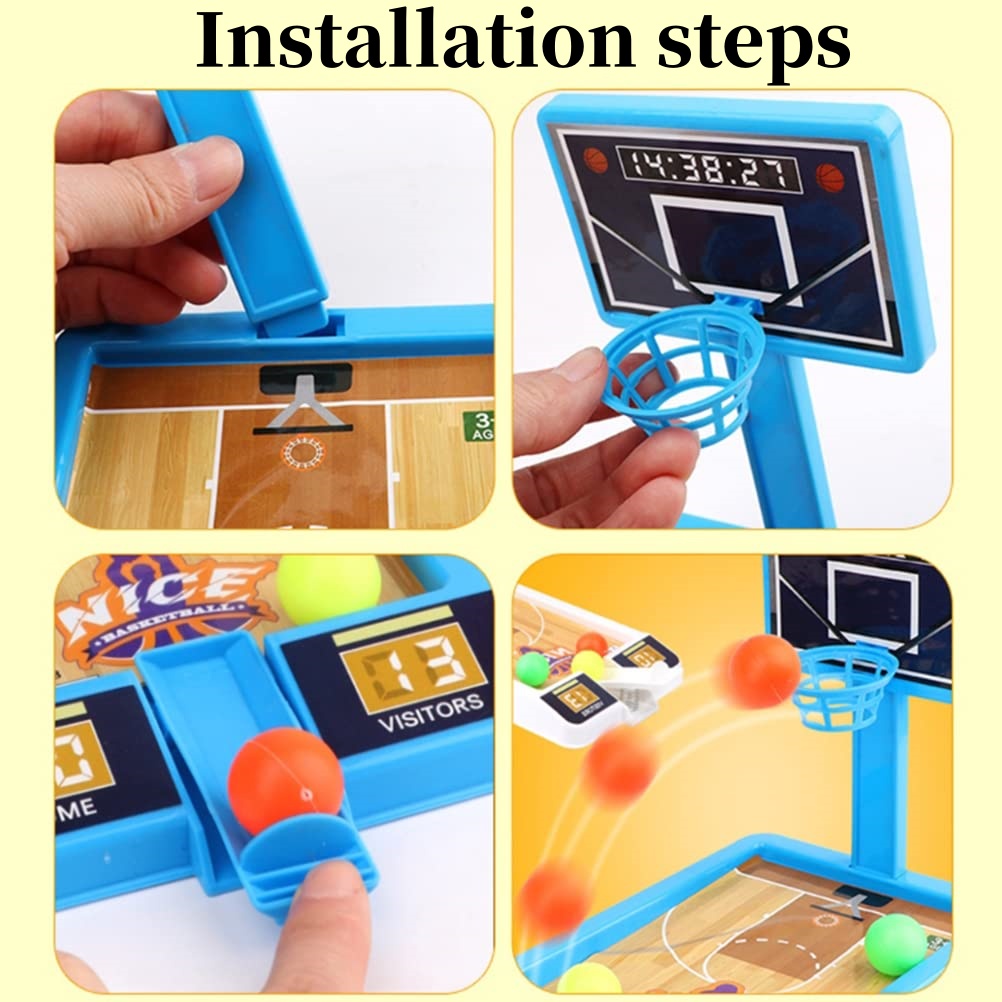 Mini Basketball Finger Shootin - Desk Setup Girl recension och pris