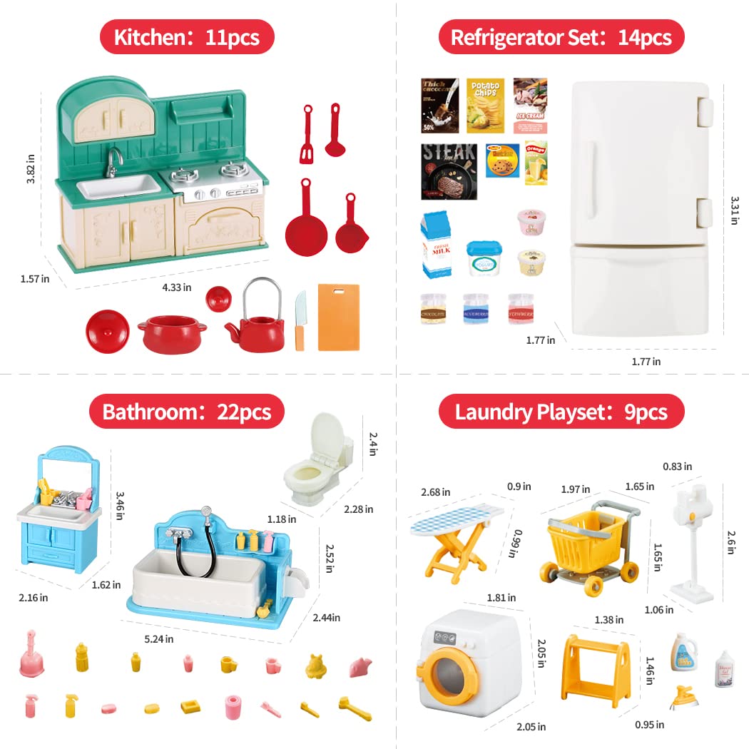 Doll House 1:12 Miniature Furn - Desk Setup Girl recension och pris