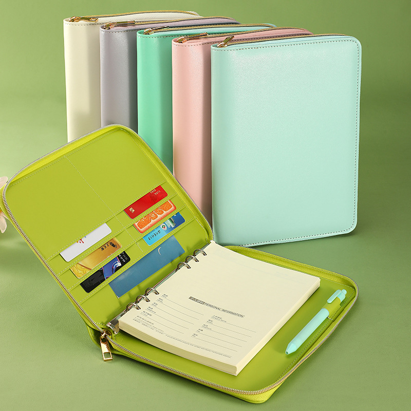 New A5 A6 Glossy Binder 6 Ring - Ring Binder Box recension och pris