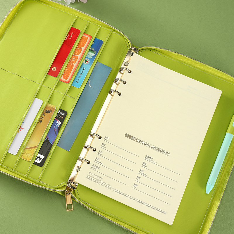 New A5 A6 Glossy Binder 6 Ring - Ring Binder Box recension och pris